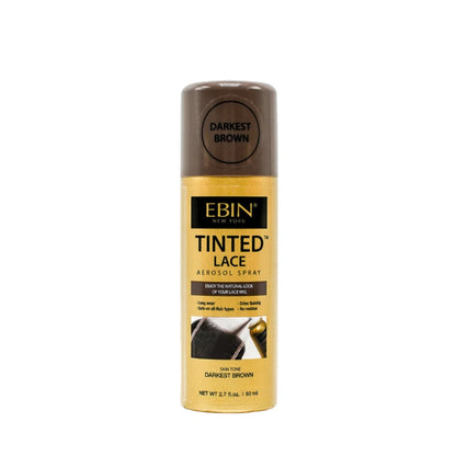 Ebin New York Tinted Lace Aerosol Spray 80ml - UK Shipping Only