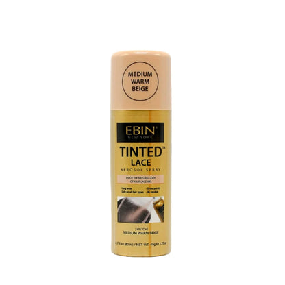 Ebin New York Tinted Lace Aerosol Spray 80ml - UK Shipping Only