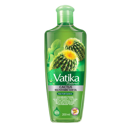 Dabur Vatika Naturals Multivitamin Enriched Cactus Hair Oil 200ml