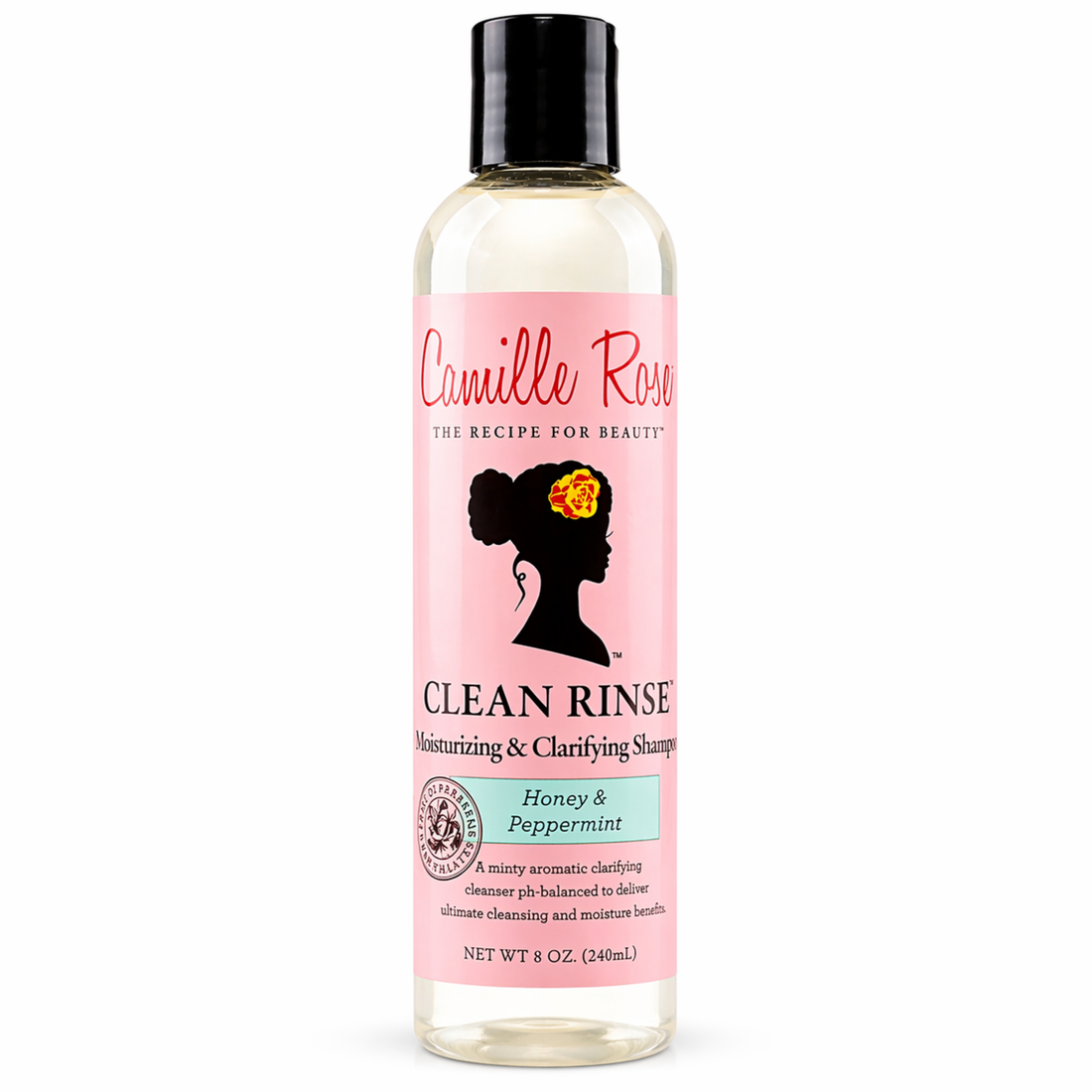 Camille Rose Naturals Clean Rinse Moisturising &amp; Clarifying Shampoo 8oz