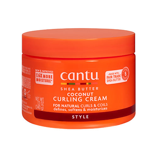 Cantu Shea Butter Coconut Curling Cream For Natural Curls, Coils & Waves