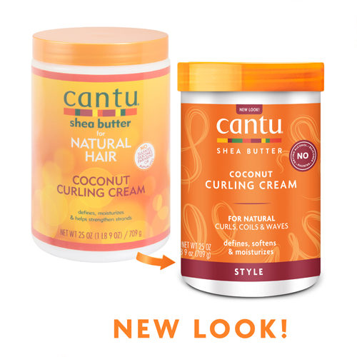 Cantu Shea Butter Coconut Curling Cream For Natural Curls, Coils & Waves