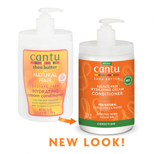 Cantu Shea Butter Sulfate-Free Hydrating Cream Conditioner For Natural Curls, Coils & Waves