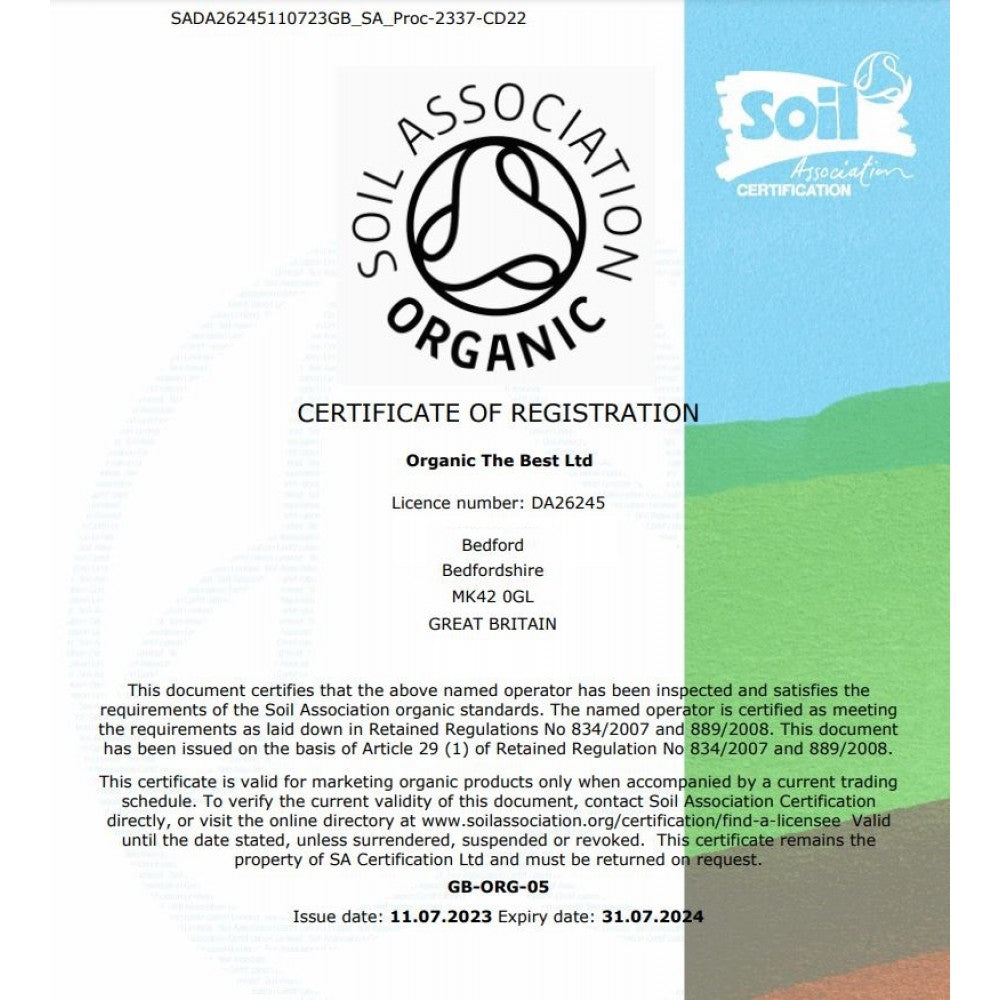 Organic The Best Organic Egyptian Black Seed Oil Cold Pressed Unrefined, Certified Nigella 100 ml