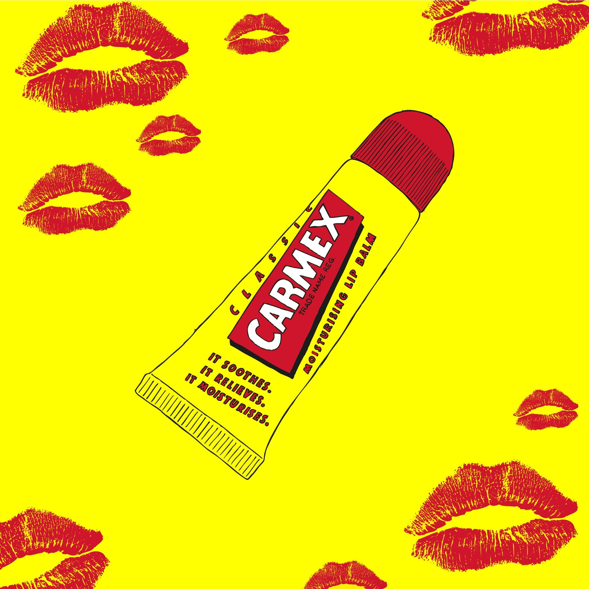 Carmex Classic Lip Balm Tube 10g
