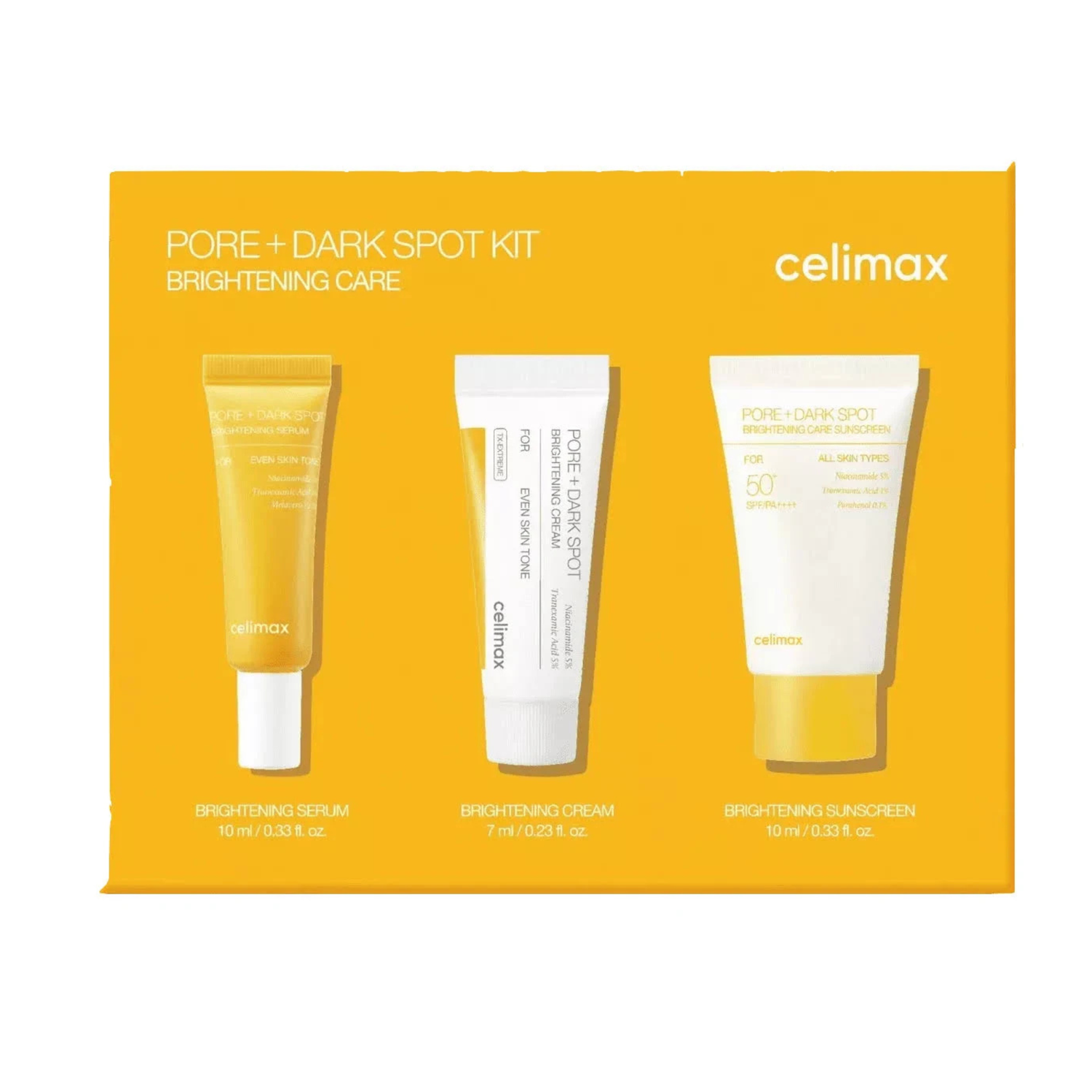 Celimax Pore & Dark Spot Brightening Kit – Kiyo Beauty Celimax Pore & Dark Spot Brightening Kit – Kiyo Beauty