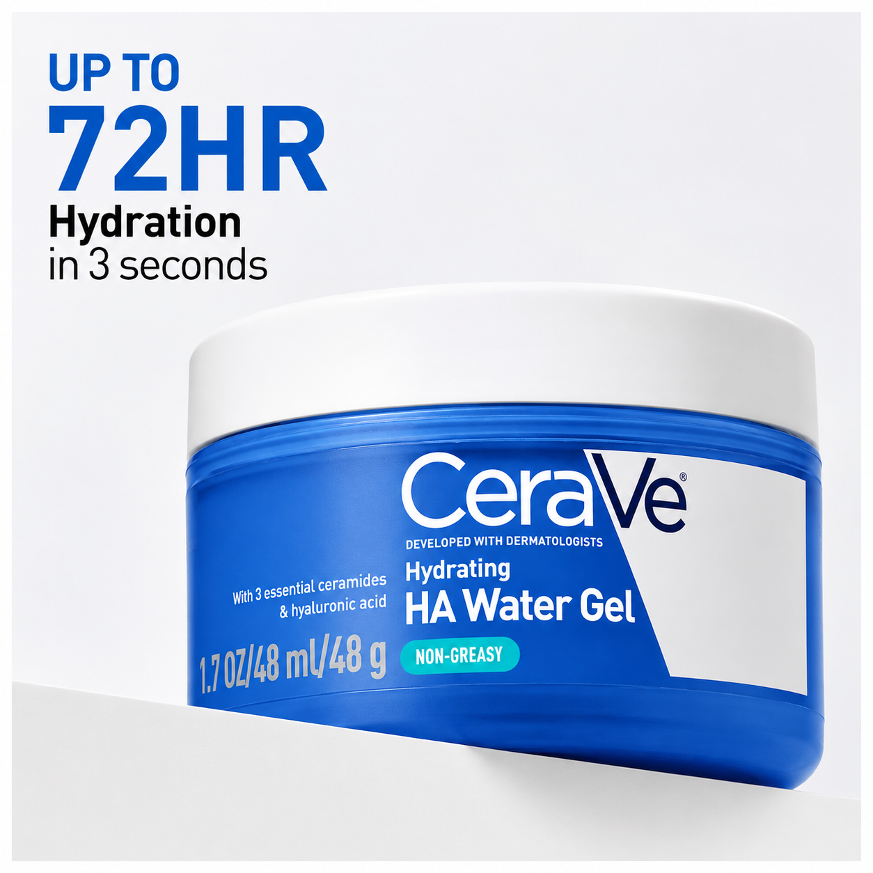 CeraVe Hydrating Hyaluronic Acid Water Gel 48g
