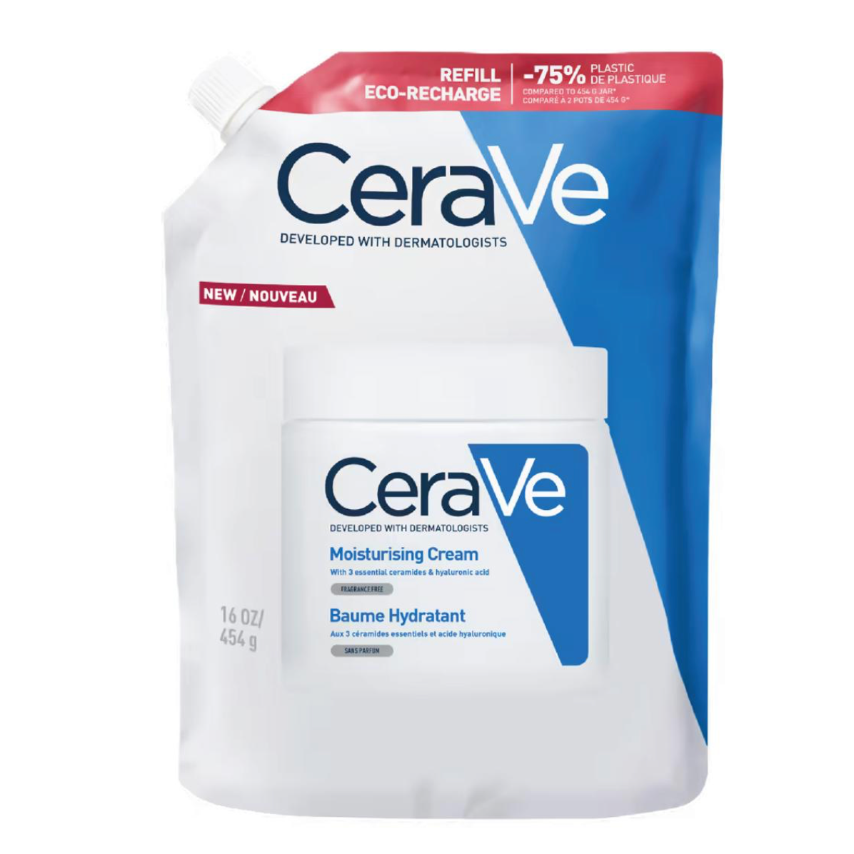 CeraVe Moisturising Cream 16oz Refill