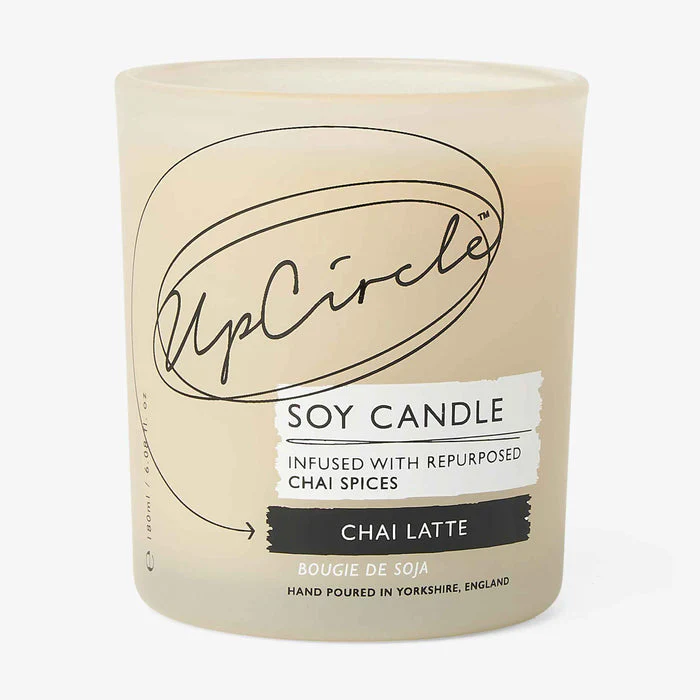 UpCircle Chai Latte Natural Soy Candle 180ml