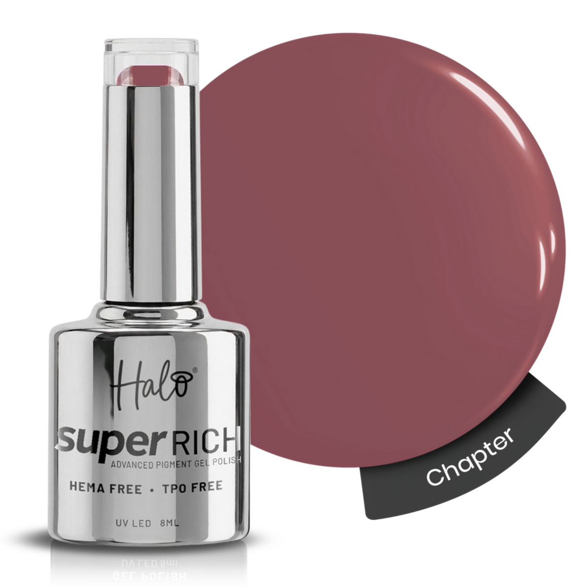 Halo Super Rich Advanced Pigment UV/LED Gel Polish 8ml