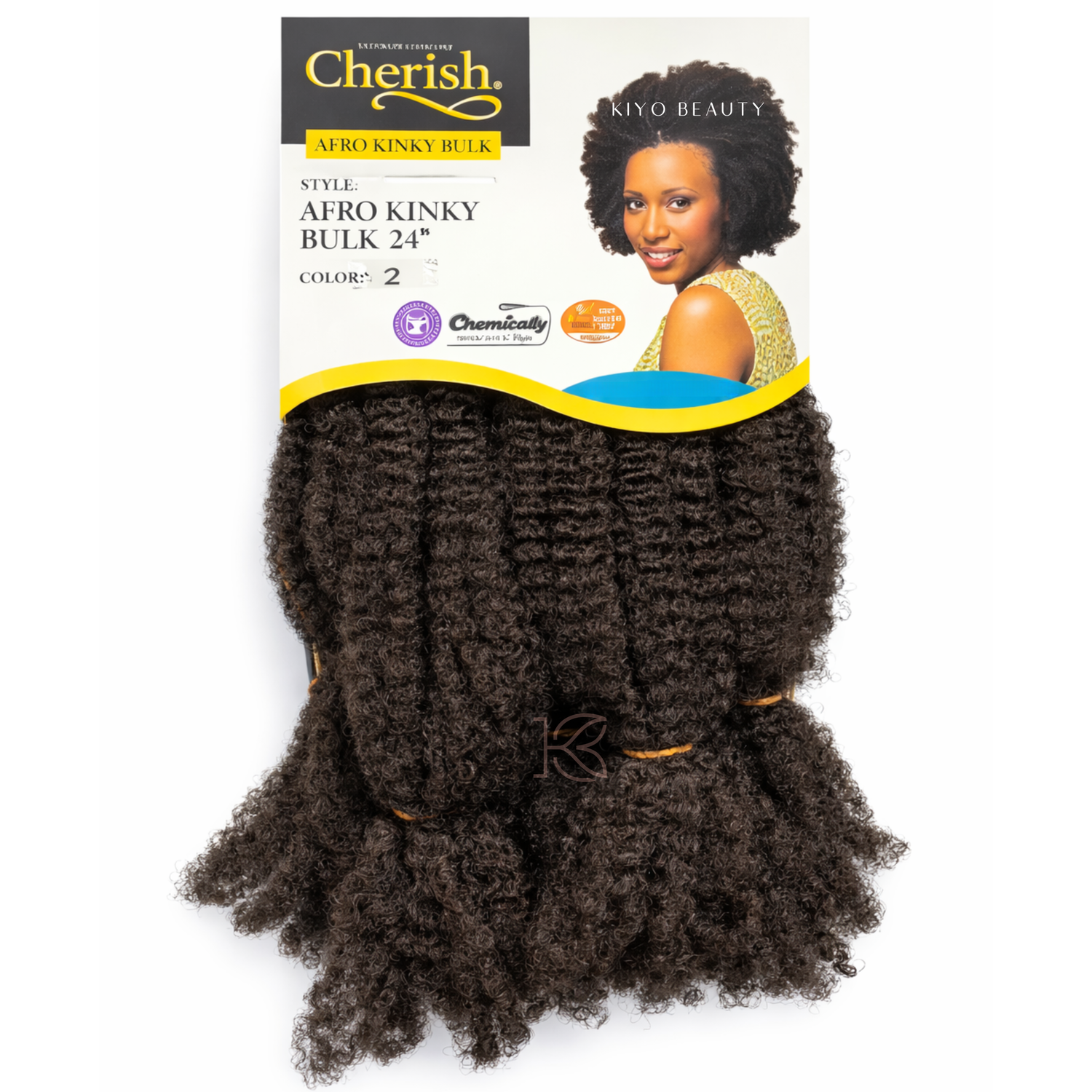 Cherish Afro Kinky Bulk 24"