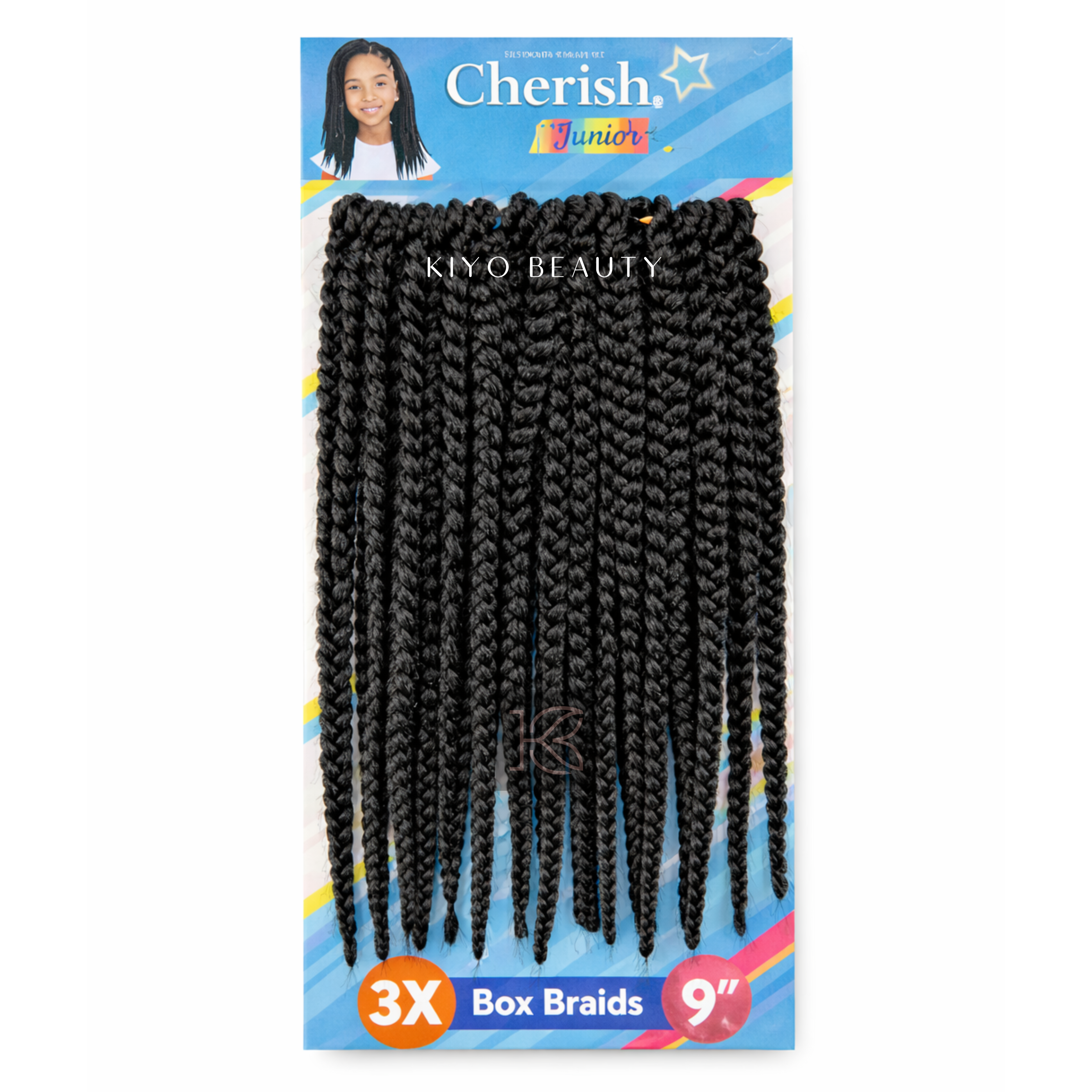 Cherish Junior Box Braids 9" 3X Pack
