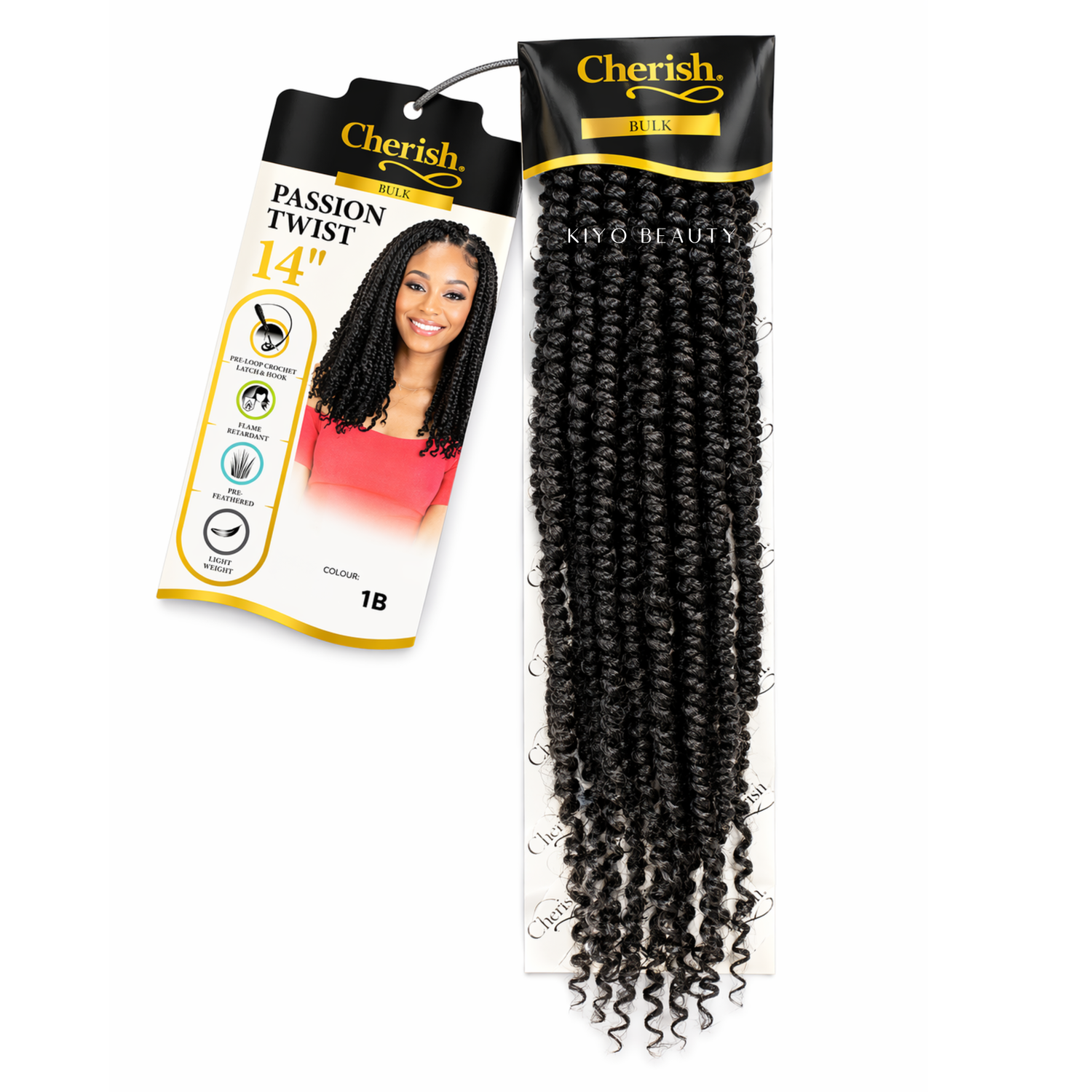 Cherish Passion Twist 14"