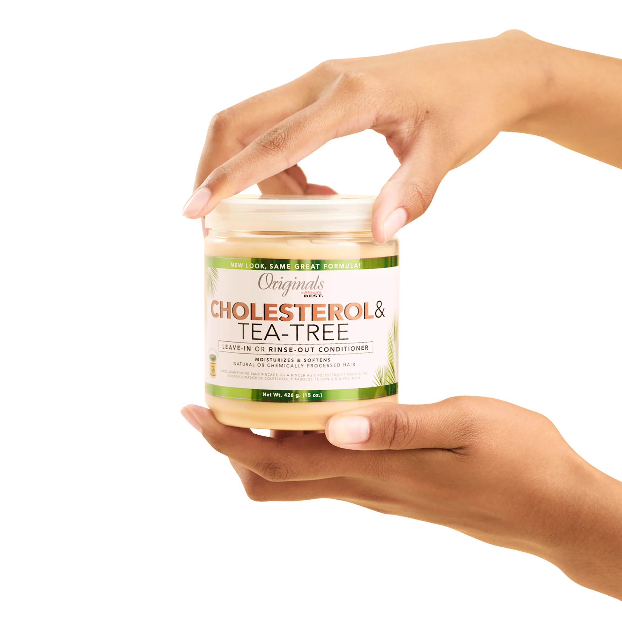 Originals by Africa's Best Cholesterol & Tea Tree Oil Leave-In or Rinse-Out Conditioner 15oz