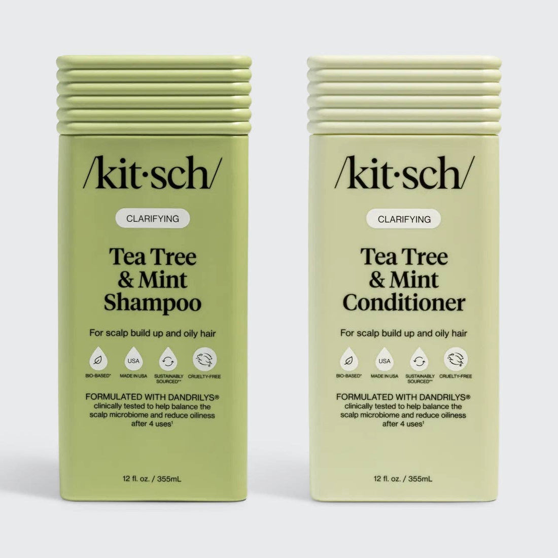 Kitsch Clarifying Tea Tree &amp; Mint Shampoo &amp; Conditioner Combo