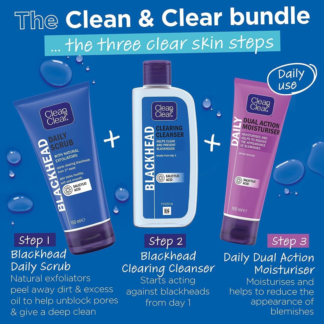 Clean & Clear Daily Dual Action Moisturiser 100ml