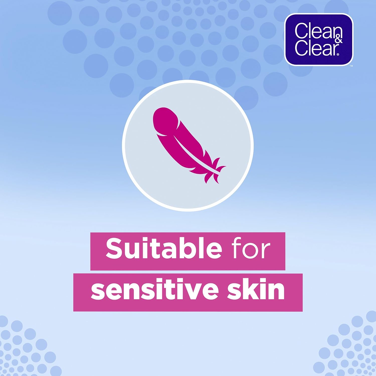 Clean & Clear Daily Exfoliating Wash 150ml suitable for sensitive skin