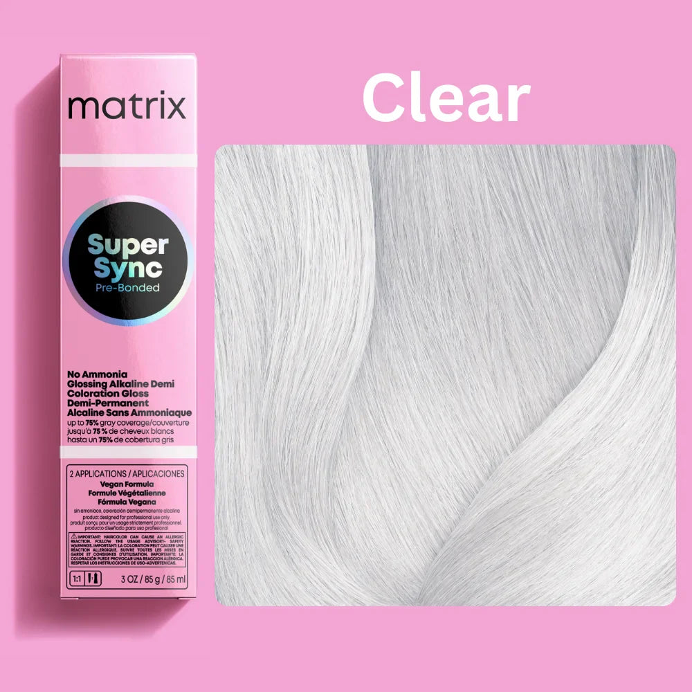 Matrix Super Sync Pre-Bonded Glossing Alkaline Demi-Permanent Hair Colour