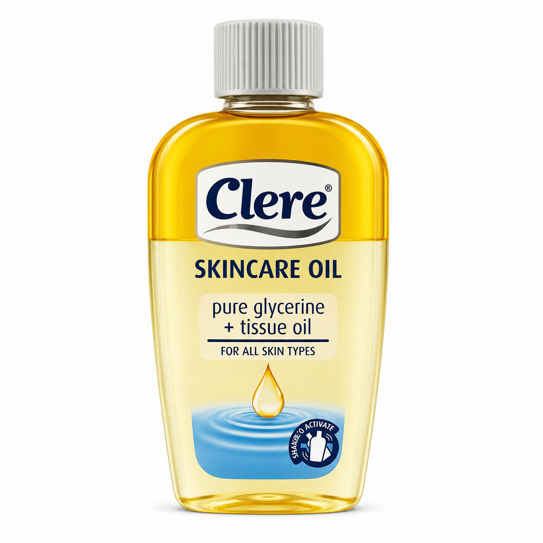 Clere Pure Glycerine + Tissue Oil Skincare Oil 100ml
