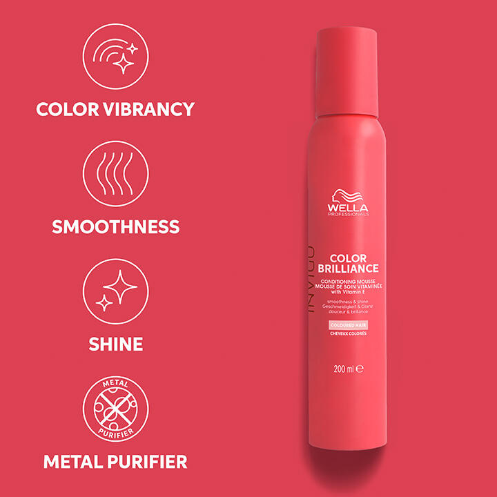 Wella Professionals INVIGO Brilliance Conditioning Mousse 200ml