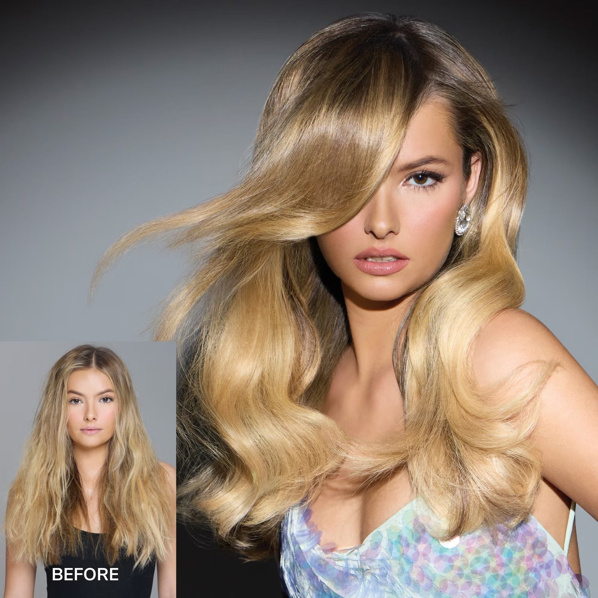 Color Wow MONEY Laundering Hydrating Shampoo 250ml before and after