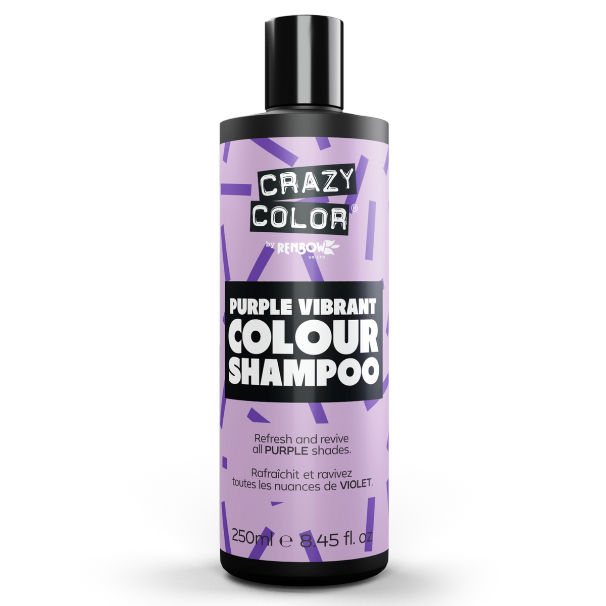 Crazy Color Purple Vibrant Colour Shampoo 250ml