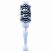 Cricket Friction Free Thermal Round Brush with vented ceramic barrel and heat-resistant bristles for faster blow drying, smoothing, adding volume and creating salon-quality styles.