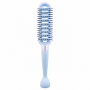 Cricket Friction Free Vent Brush with vented barrel and flexible ball-tip bristles for faster blow drying, gentle detangling and smooth styling on all hair types.