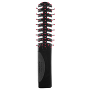 Cricket Static Free Volumizer Brush with anti-static crisscross bristles and vented design for adding root lift, creating volume and reducing static during blow drying.