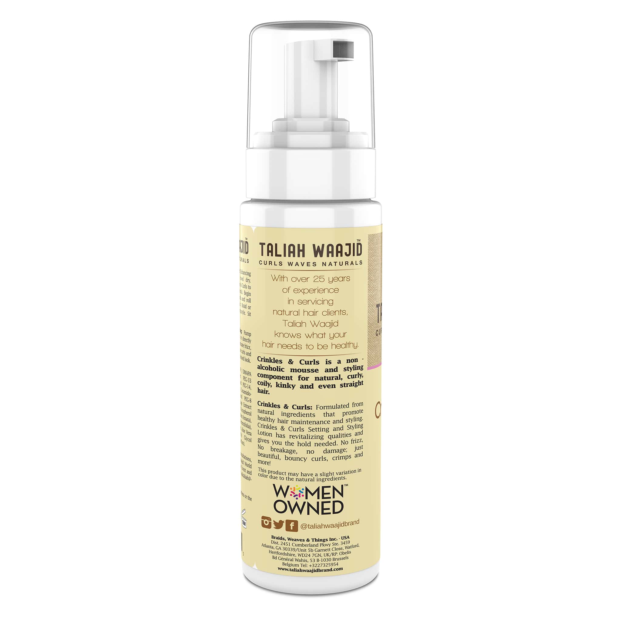 Taliah Waajid Curls, Waves & Naturals Crinkles & Curls 8oz