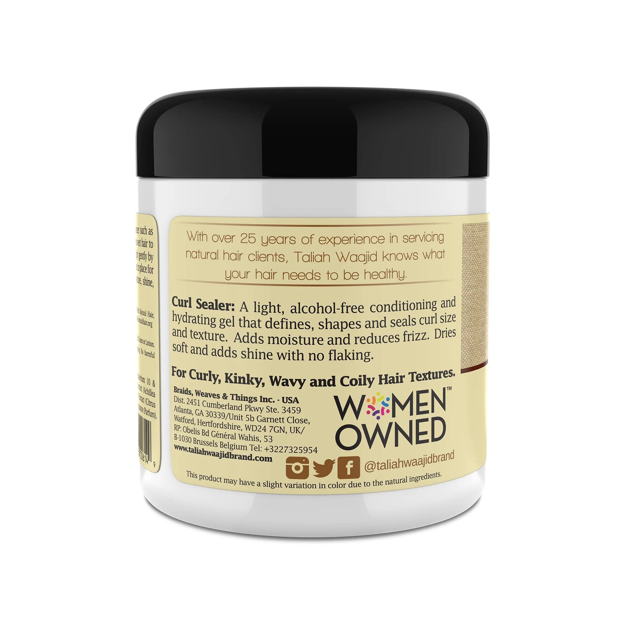 Taliah Waajid Curls, Waves & Naturals Curl Sealer 6 oz
