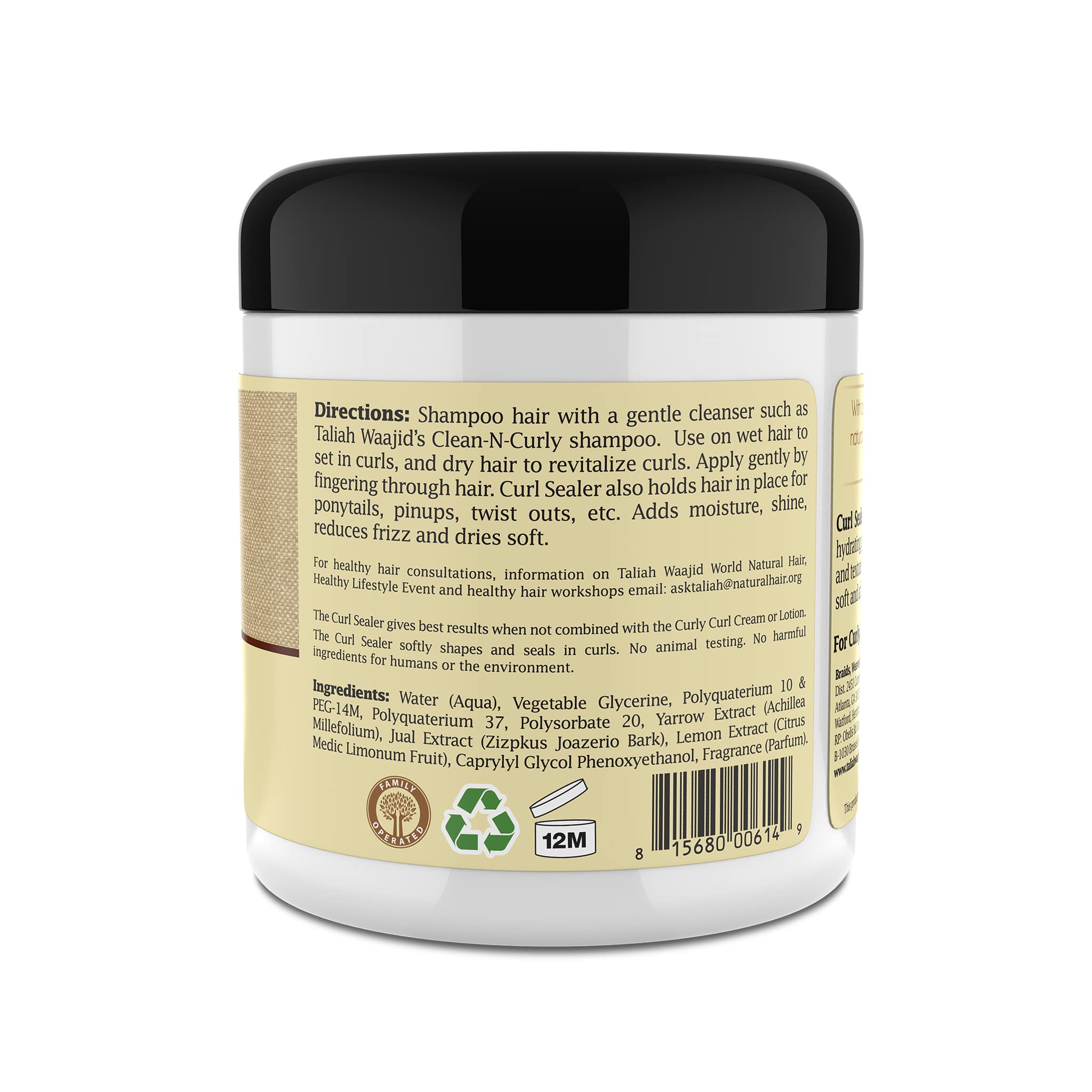 Taliah Waajid Curls, Waves & Naturals Curl Sealer 6 oz