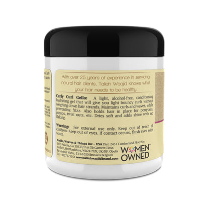 Taliah Waajid Curls, Waves &amp; Naturals Curly Curl “Gello” 6oz