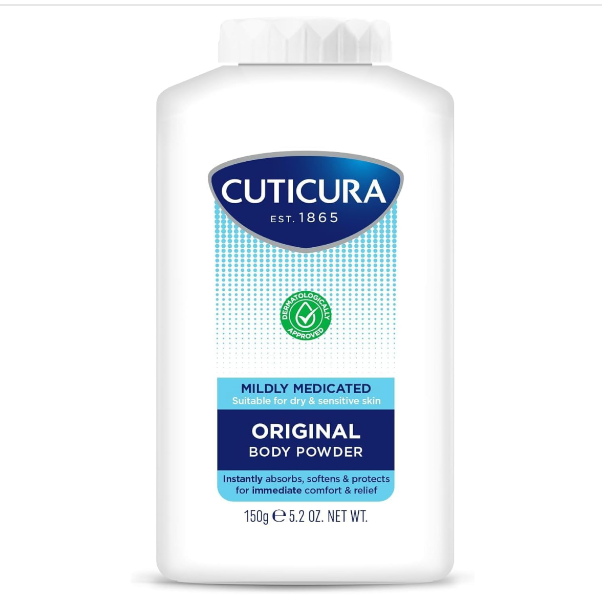 Cuticura Mildly Medicated Original Body Powder