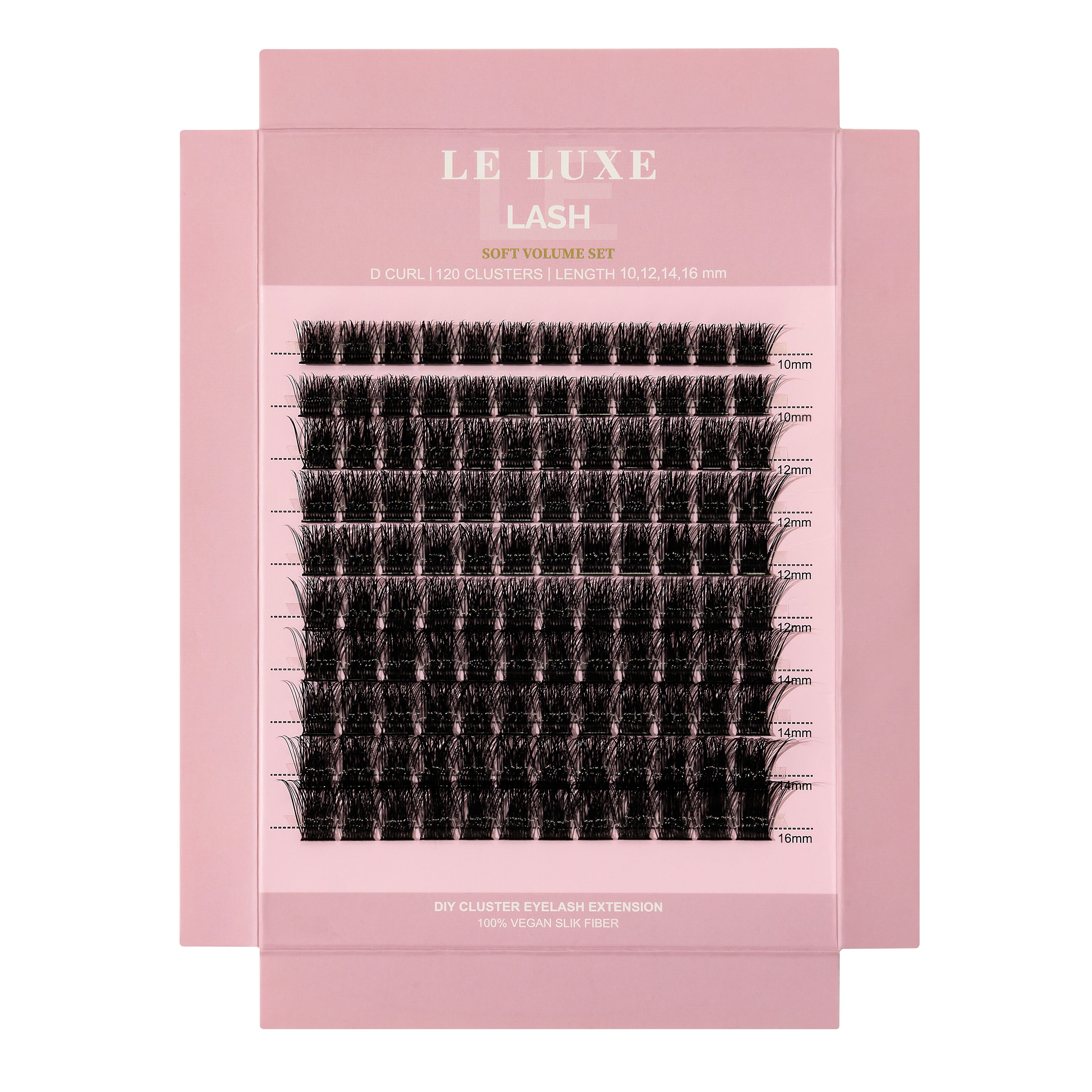 Le Luxe Lash Soft Volume Set DIY Lash Extension Kit