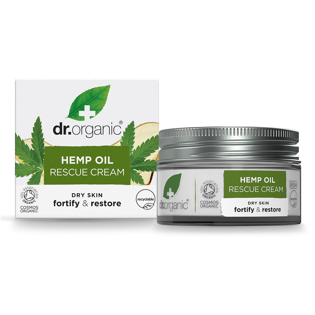 Dr Organic Hemp Oil Rescue Cream