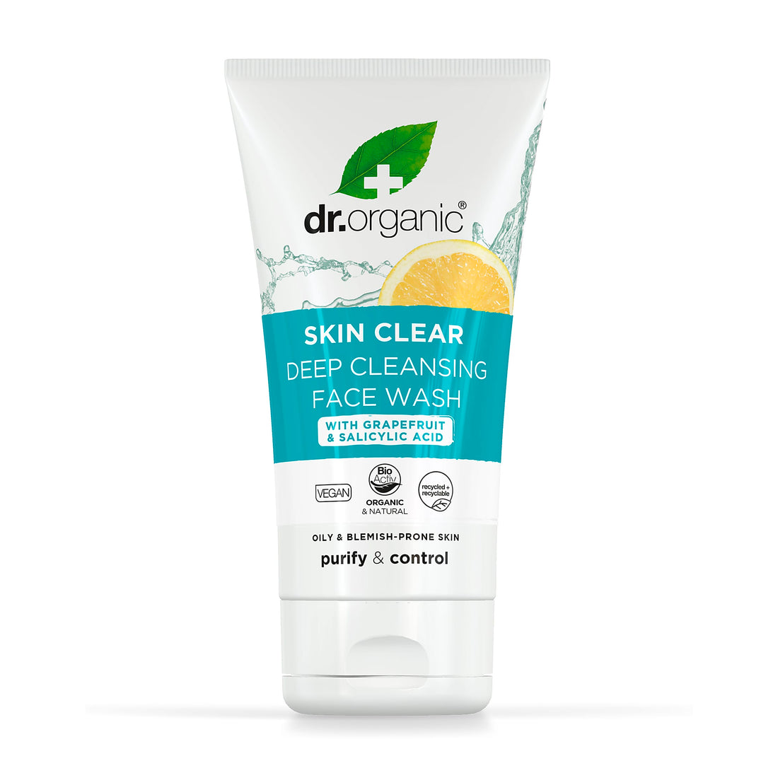 Dr Organic Skin Clear Deep Cleansing Face Wash 125ml