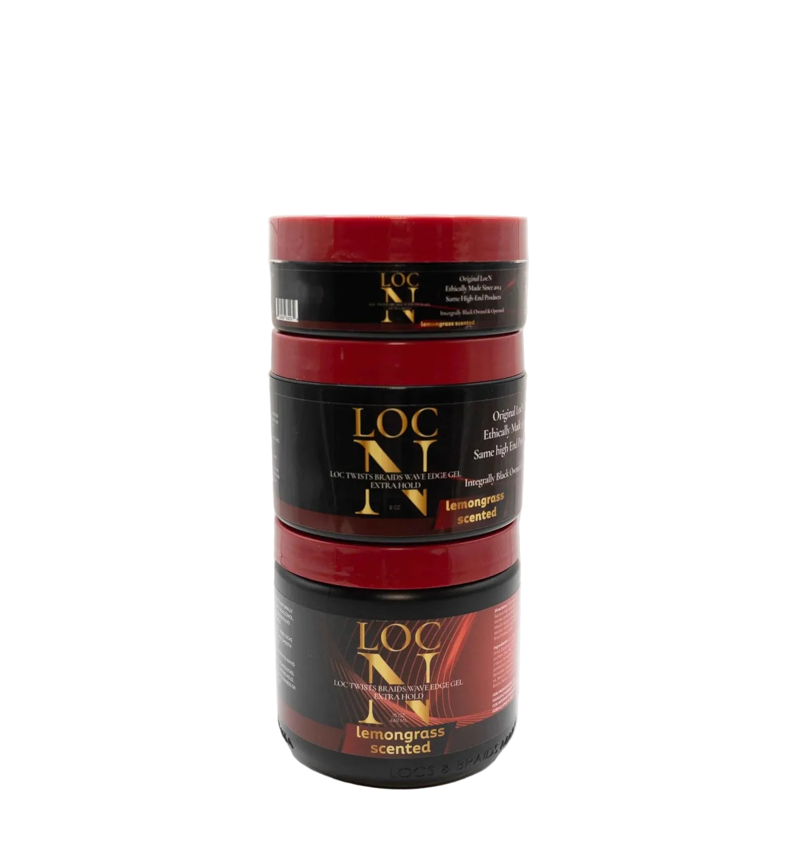 LocN Loc &amp; Twist Gel Lemongrass Scented 8oz