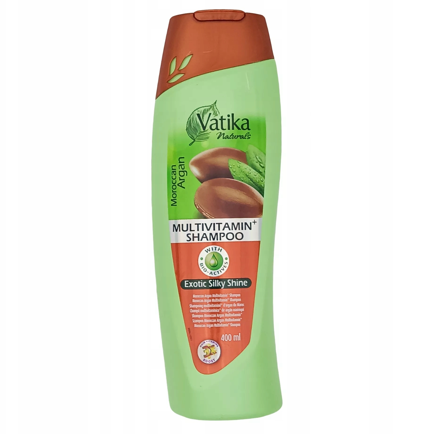 Dabur Vatika Naturals Moroccan Argan Multi Vitamin+ Shampoo 400ml NEW Packaging