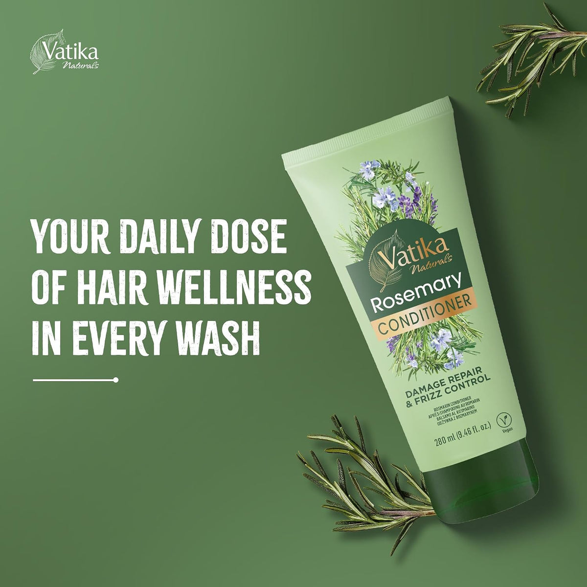 Dabur Vatika Naturals Rosemary Conditioner 280ml