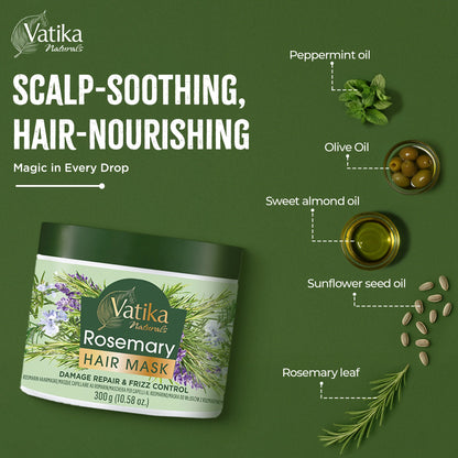 Dabur Vatika Naturals Rosemary Hair Mask 300g