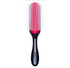 Denman D4 The Original Styler 9-Row Brush front view with 9-row nylon pins and anti-static rubber pad for curl definition, detangling and styling.