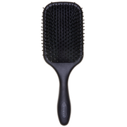 Denman D83 The Gentle Paddle Brush front view with air-cushioned paddle and ball-ended nylon pins for gentle detangling, smoothing, blow-drying and everyday styling.