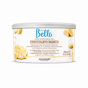 Depil Bella Liposoluble Wax with White Chocolate 400g professional hair removal wax tub for smooth, sensitive skin