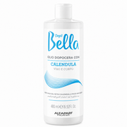 Depil Bella Post-Wax Oil with Calendula Face & Body 480ml nourishing post-wax oil to remove wax residue and soothe skin after hair removal