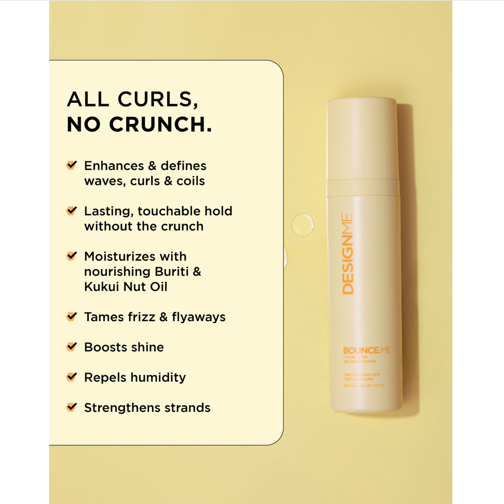 DesignMe Bounce.Me Curl Spray Gel