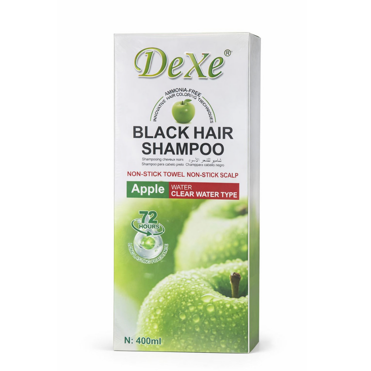 Dexe Apple Black Hair Dye Shampoo 400ml