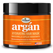  Difeel Argan Oil Hydrating Hair Mask 340g front view moisturizing deep conditioning treatment for dry, damaged, frizzy and lifeless hair.