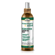 Difeel Rosemary and Mint Anti-Breakage Serum Oil Mist 8oz for dry brittle hair split ends shine and frizz control