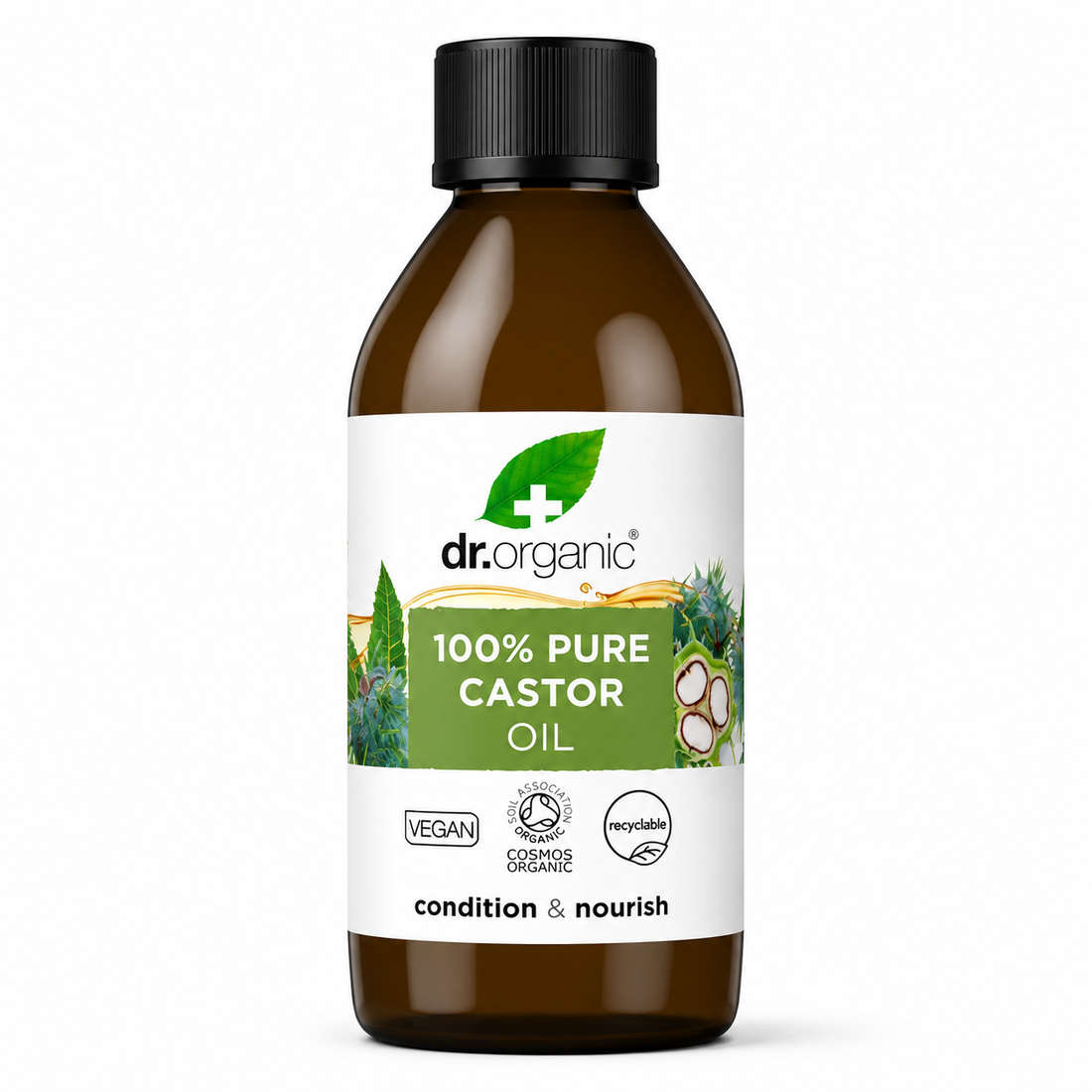 Dr Organic 100% Pure Castor Oil 250ml